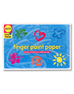 Finger Paint Paper-12X18 - Greenpoint Toys